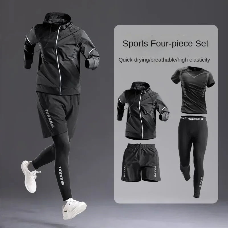 Herren Sportswear Set – Trainingsanzug für Running, Cycling & Fitness