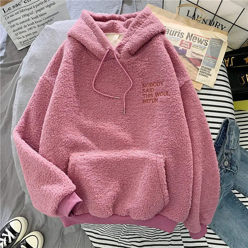 Kinder Fleece-Hoodie | Mädchen, Lammwolle, Warm, Herbst/Winter, 4–14 Jahre