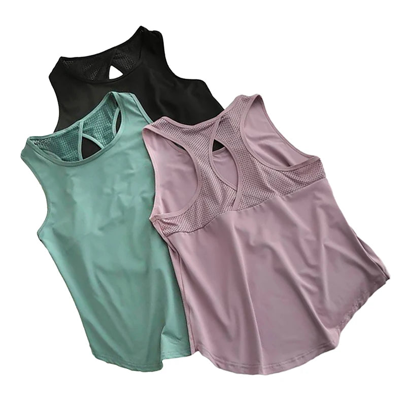 Damen Sport-Tanktop – Schnelltrocknend, Rückenfrei & Atmungsaktiv | Yoga, Fitness & Running