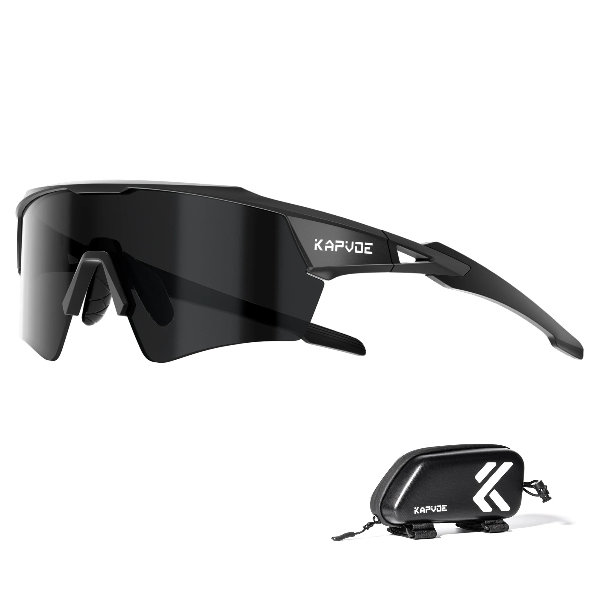 Kapvoe Photochromic Cycling Sunglasses for Men & Women – UV400 MTB Road Bike Eyewear, CE Certified
