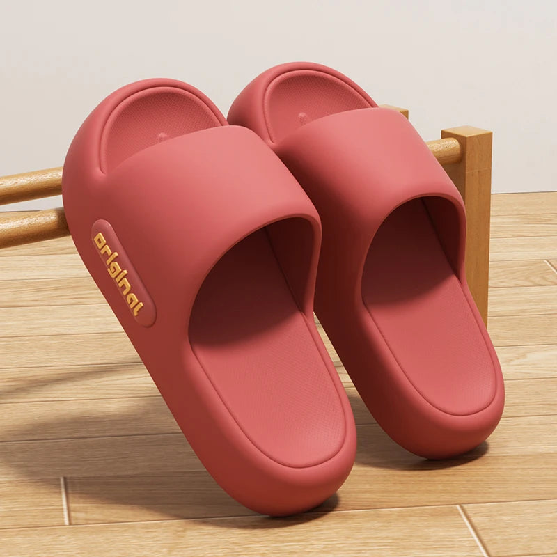 Damen Cloud-Slides – Leicht, Weich & Rutschfest | EVA-Plattformsohle | Strand & Sommer