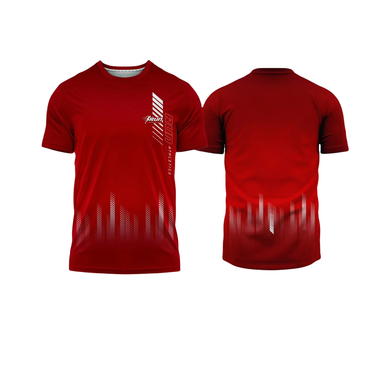 Herren 3D-Print Lauf-T-Shirt – Atmungsaktives Schnelltrocknend Gym Top