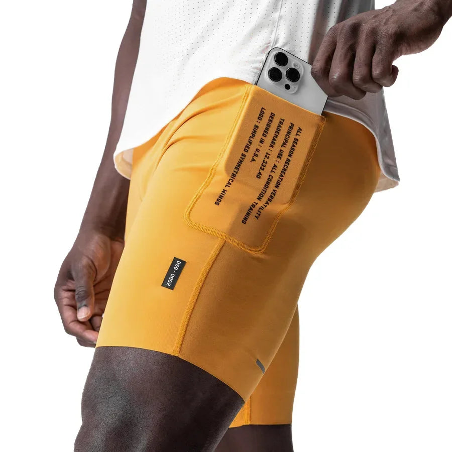Herren Kompressionsshorts – Quick-Dry, Elastisch, Slim Fit, Basketball & Laufen, M–XXXL (3 Farben)