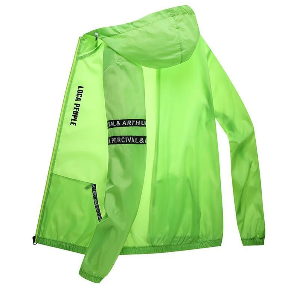 Herren UV-Schutz Jacke – Ultraleicht, wasserdicht & schnelltrocknend