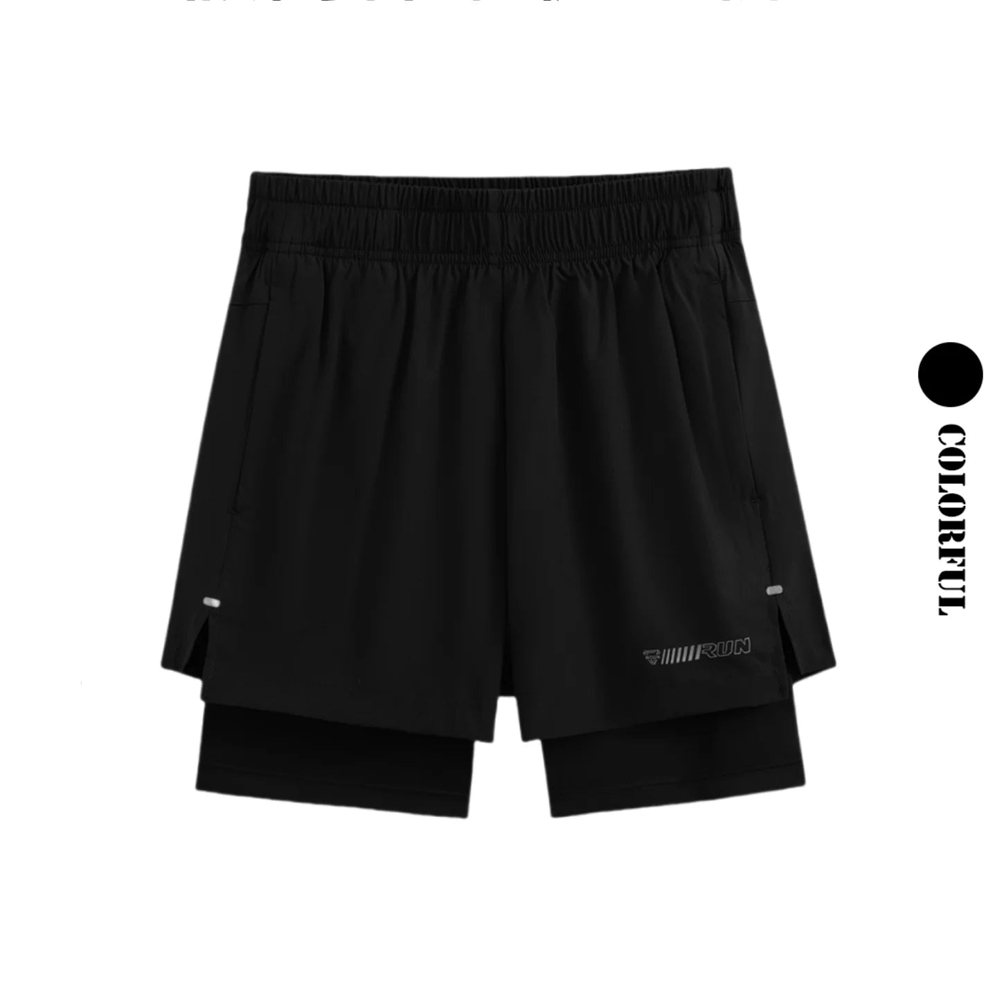 LaufWerk FemRun Shorts – 2-in-1 High Waist Laufshorts mit Tasche | Damen