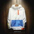 Herren Windbreaker Jacke – Colorblock