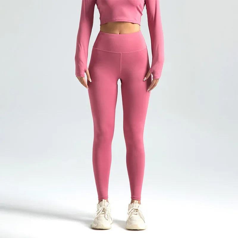 Y2K Nahtlose Gym Leggings Damen – High Waist, Po-Lifting, Yoga & Fitness | Größen S–3XL