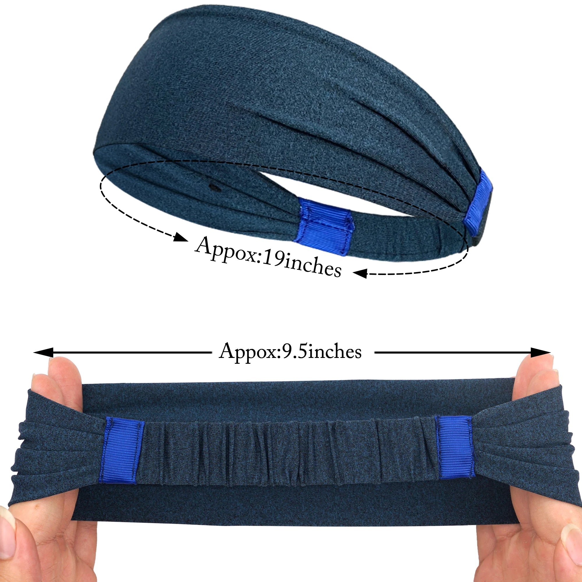 LaufWerk Headband Pro – Wasserdichtes Sport-Stirnband für Laufband & Outdoor