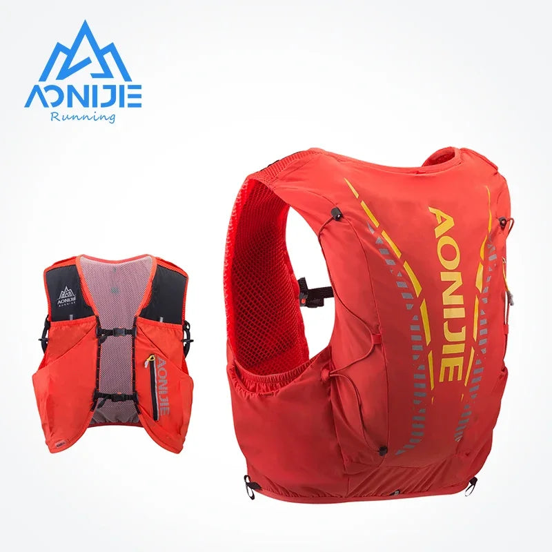 AONIJIE C962 Hydrationsweste 12L – Trailrunning, Wandern & Marathon | Softflask & Trinkblase | Unisex