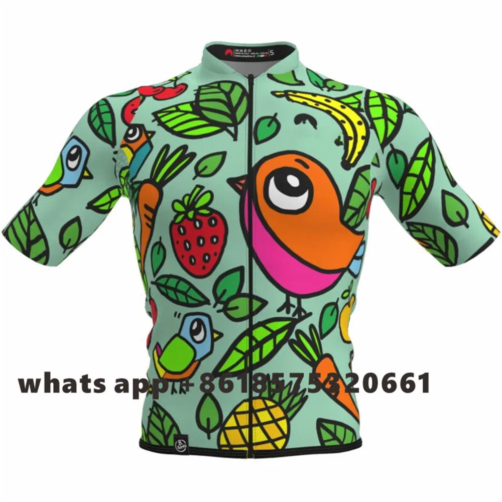 Slopline Herren Kurzarm-Radtrikot – Atmungsaktiv, schnelltrocknend, Sommer