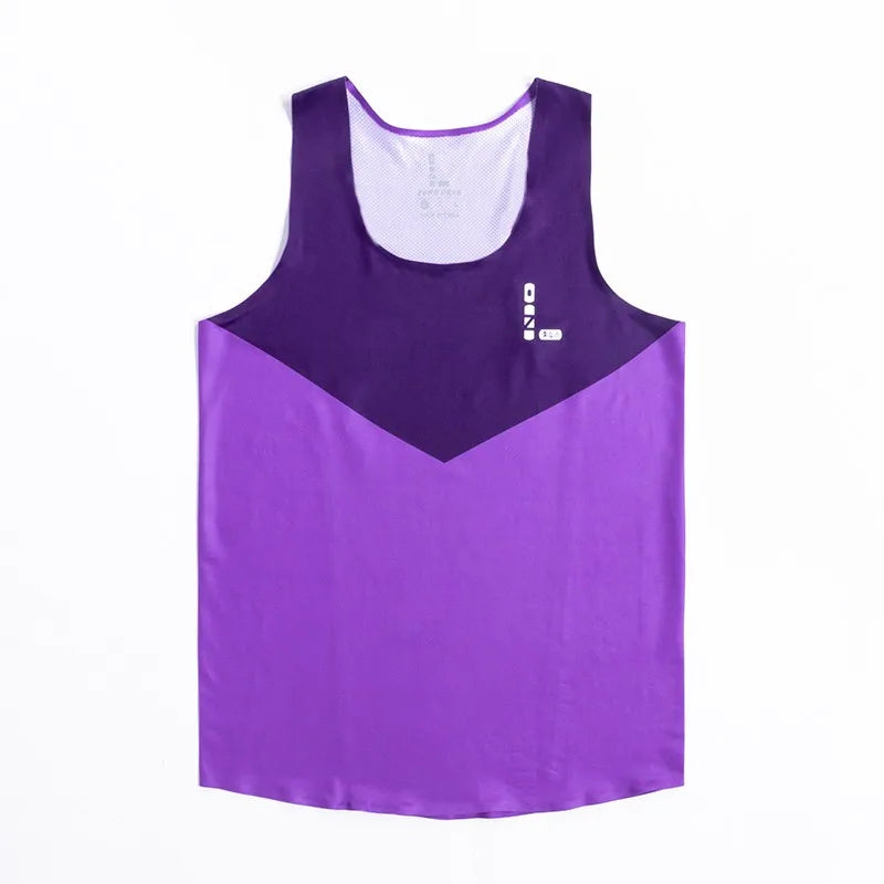 Herren Sport Tank Top – Atmungsaktiv, Nahtlos & Schnelltrocknend | Laufen, Basketball, Gym & Marathon | Sommer Trainingsshirt
