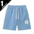 Kinder Shorts Unisex | Einfarbig, Kordelzug, Elastikbund, Sommer, 100–150 cm