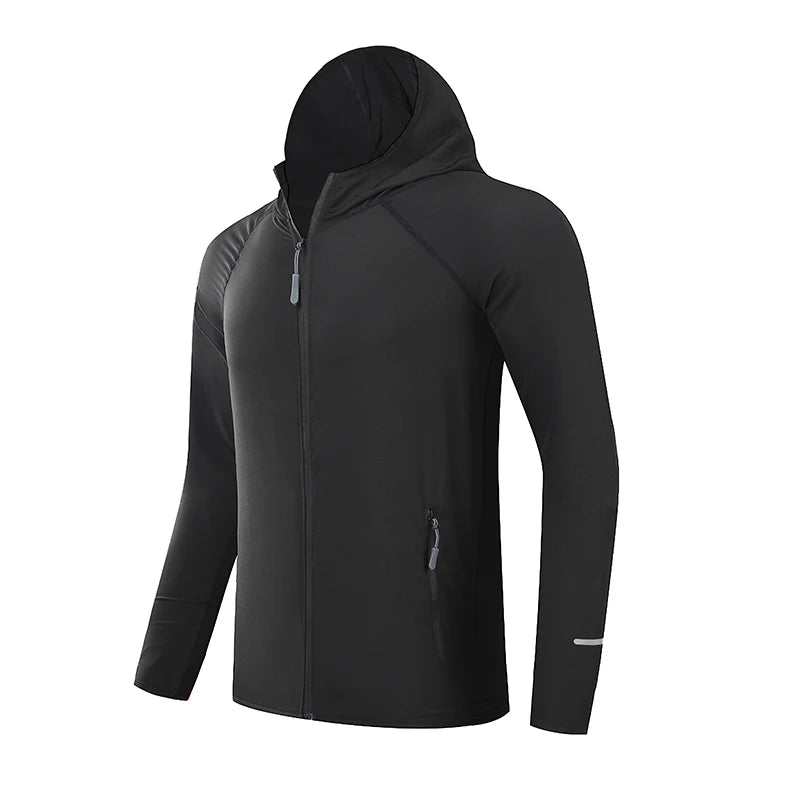 Laufjacke mit UV-Schutz | Reflektierend, Quick-Dry, Unisex