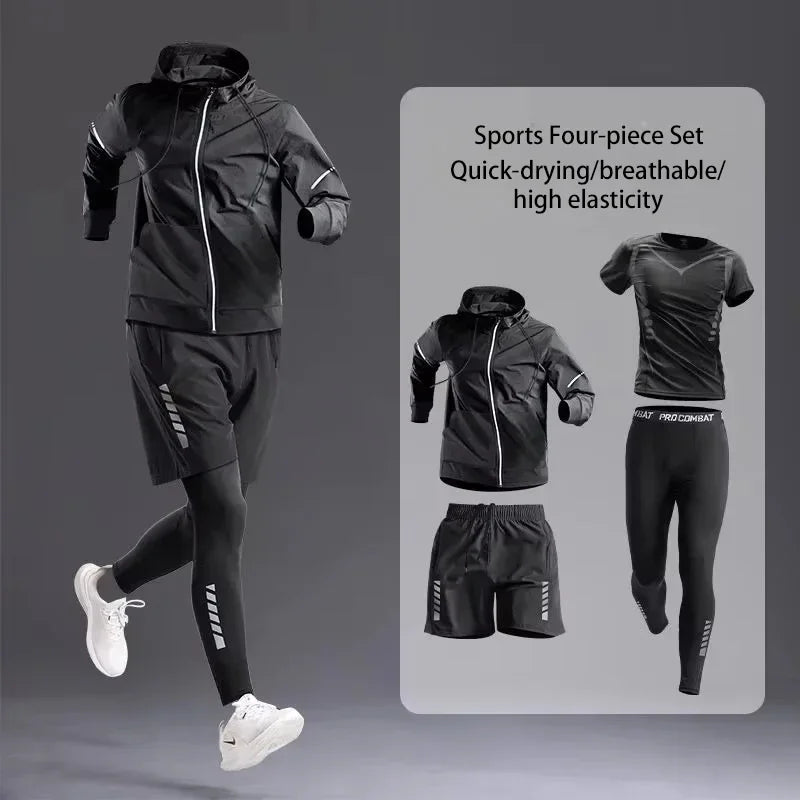 Herren Sportswear Set – Trainingsanzug für Running, Cycling & Fitness