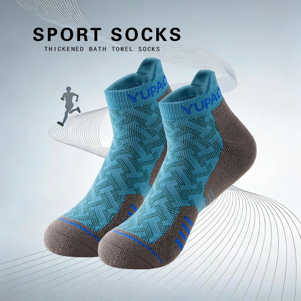 LaufWerk SportAnkle Men – Professionelle Frottee Laufsocken für Fitness & Running