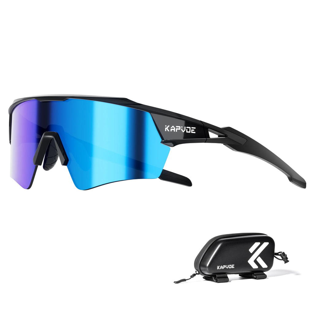 Kapvoe Photochromic Cycling Sunglasses for Men & Women – UV400 MTB Road Bike Eyewear, CE Certified